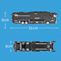 WOMA TOY Shantou C0547 SWAT Construction Hot Toys Military Police Model Micro Building Block Brick Set for Boy