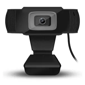 HD 1080P كاميرا ويب USB ضبط تلقائي للصورة البث المباشر WebCamera كام للكمبيوتر محمول سطح المكتب مع ميكروفون ستة طبقة زجاج عدسة
