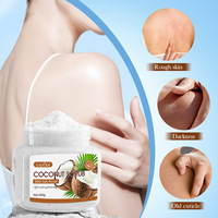 Gommage corporel au sucre biologique nourrissant, doux, nettoyant, hydratant et exfoliant