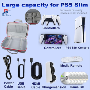 2025 Custom Eva Ps5 <strong>Console</strong> <strong>Case</strong> Travwl Hard Eva Playstation 5 Carrying <strong>Case</strong> Ps5 Cover Controller <strong>Case</strong> - Product Image 3