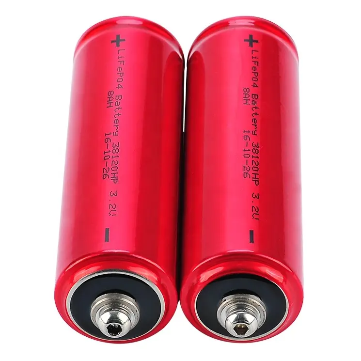 38120 LiFePo4 rechargeable battery 3.2V 8Ah 38120HP batteries 30C