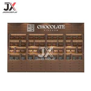 Vitrina Moderna con Iluminación LED de Diseño Personalizado de Lujo para Tienda de Dulces, Mueble de Mostrador de Alta Gama para Tienda de Snacks y Helados - Product Image 6