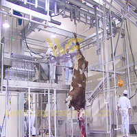 Équipement d'abattage de bovins, ligne d'abattage et de saignée pour abattoir, machine de boucherie pour taureaux, usine de transformation de viande bovine, conforme HACCP