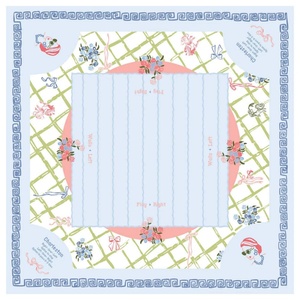 Q Modern Luxury Flower-shaped Mahjong <b>Table</b> <b>Mats</b> Non-Slip Waterproof Microfiber & Polyester Portable Customizable <b>Mats</b> Available - Product Image 6