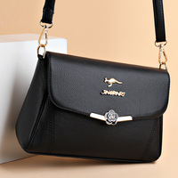 Bolso Bandolera de Alta Gama para Mujer 2026, Combinable con Todo, de Cuero Suave con Forro de Poliéster, Cierre Único, Bolso de Mano Moderno para Otoño, Venta al Por Mayor
