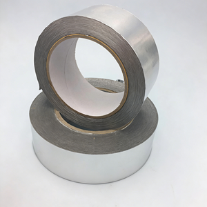 Ruban adhésif en aluminium ultra-épais sans papier pour la réparation et la fixation des tuyaux <span class=keywords><strong>de</strong></span> cuivre des évaporateurs <span class=keywords><strong>de</strong></span> réfrigération - Product Image 1