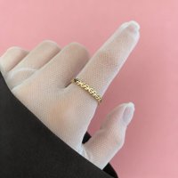 Bague de couple en acier titane doré, motif dollar creux, style euro-américain populaire, pour une touche de personnalité