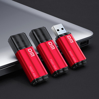 Flash drive USB 2.0 logam 4GB mini, Memory Disk penyimpanan gaya sederhana