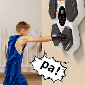 بيع بالجملة آلة الملاكمة الموسيقية الذكية المثبتة على الحائط ذكي الملاكمة الهدف الجيل الجديد منتج الملاكمة - Product Image 3