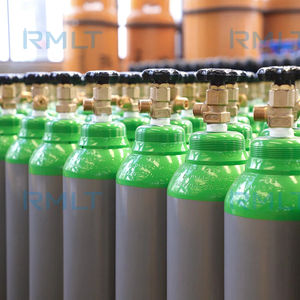 Réservoir de <span class=keywords><strong>bouteille</strong></span> d'oxygène 40L 50L haute capacité <span class=keywords><strong>rechargeable</strong></span> pour les applications médicales industrielles et de <span class=keywords><strong>plongée</strong></span> sous-marine - Product Image 2