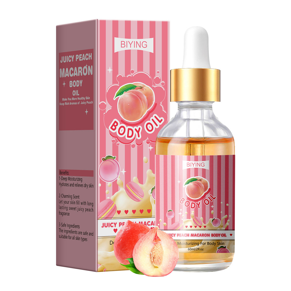 Peach Body Care Oil