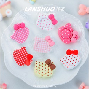 Set de Joyería DIY con Diseño de Caramelos Arcoíris, Resina, Dibujos Animados, Hello Kitty, Miniatura de Cama, Decoración para el Hogar, Accesorio de Manualidades - Product Image 4