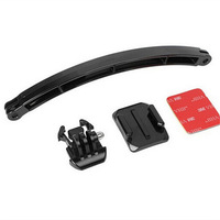 Hongdak pour GOPRO : Kit de support de casque, base pour selfie, extension de visage, perche à selfie, bras extensible