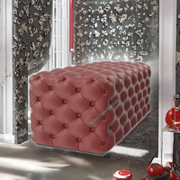 Meubles de salon modernes Xuanzhen, tabouret italien de haute qualité, chaise, pouf, banc capitonné en velours, entrepôt, hôpital