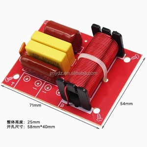 ตัวแบ่งความถี่สูงและต่ำ HiFi คุณภาพสูง สำหรับรถยนต์และบ้าน แบบสองทาง DIY บอร์ดแยกสัญญาณเสียงลำโพง - Product Image 2