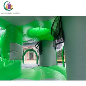 Petit jeu de taupe gonflable en PVC de 4.3m pour 7 personnes jeu de jardin ou de fête populaire avec ventilateur intégré - Product Image 6