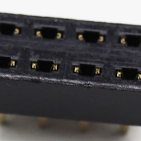 Venta de fábrica directa doble fila recta 2,54mm paso hembra Pin Header Y tipo U tipo enchufe Smt tipo 02 ~ 40 pines conector PCB