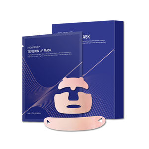 Maschera Private Label Idratante e Rassodante al Collagene Profondo per Lifting Viso Completo Linea a <span class=keywords><strong>V</strong></span> e Mento Cintura Lifting 3D in Idrogel Effetto Tensore Confezione da 5 Pezzi - Product Image 2