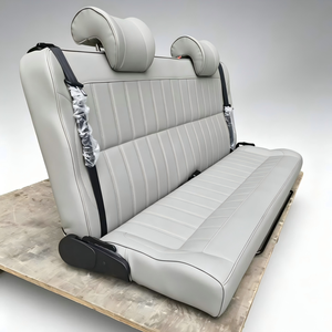 DOS Fabrikdirektverkauf: Verstellbare, umwandelbare Dreisitzer-Rücksitzbank für Campervans und Busse – Manueller Sitz - Product Image 3