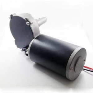 120w Quiet DC <b>Worm</b> Motor 59mm 63mm 76mm Stable Speed Heavy Duty Motor - Product Image 6