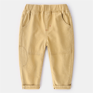 Usine de vêtements pour bébés en Chine, fournisseur de pantalons kaki pour enfants de qualité supérieure, nouveaux modèles, vente en gros - Product Image 2