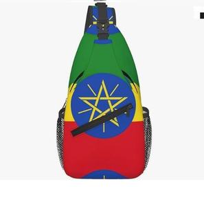 Drapeau israélien sac à bandoulière personnalisé de haute qualité sacs à dos à bandoulière sacs de poitrine fissure - Product Image 3