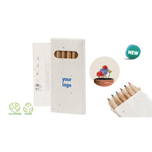 Juego de Lápices de Madera Plantables Ecológicos de Marca Blanca, Modernos, con Semillas, Personalizados, Regalos Promocionales para el Día de la Tierra, Arte Creativo - Product Image 3