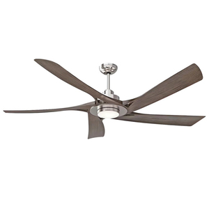 Morden Style Mute Design 5 ABS Blade Motor de cobre puro Led Lámpara de ventilador de techo con control remoto - Product Image 1