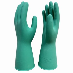 Gants de ménage en <span class=keywords><strong>latex</strong></span> épais antidérapants, anti-salissures, résistants à l'usure, adaptés au <span class=keywords><strong>contact</strong></span> <span class=keywords><strong>alimentaire</strong></span> pour le nettoyage - Product Image 3