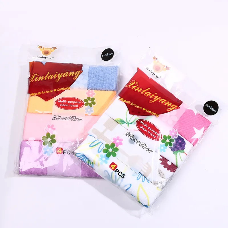 Microfiber Cleaning Cloth 80/20 kitchen Cleaning Items Microfiber Cloth, Car Eco Thick Micro Fiber Microfiber Cleaning Clothes