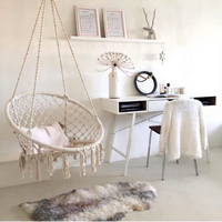 Hamac Zoshine, chaise suspendue pivotante, portable et réglable, chaises rondes suspendues à l'arbre pour balcon intérieur et extérieur