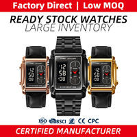 Montres numériques pour hommes SKMEI 1868, étanches, de sport, de mode, pour l'extérieur, de marque supérieure, montres électroniques LED pour hommes, Reloj Hombre