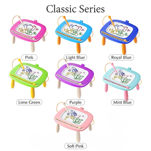 Etch Sketch Birthday Tablero de dibujo magnético para niños pequeños Mess Free Doodle Board Pad Kids Magna Tablero de escritura - Product Image 2