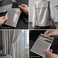 Tissu Faraday en cuivre et nickel pour blindage EMF, anti-WiFi, anti-Bluetooth, anti-GPS, pour portefeuilles RFID, vêtements de maternité et projets DIY