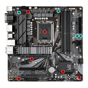 ¡<span class=keywords><strong>GIGABYTE</strong></span> <span class=keywords><strong>B660M</strong></span> D3H DDR4 (rev! 1,0) placa base apoya zócalo LGA 1700 12th Gen Intel Core Series CPU con DDR4 128G de memoria - Product Image 5