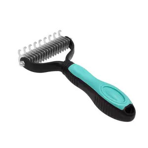 TTT Hotsale Pet Grooming Slicker Deshedding Pet Care Brush with Soft Massage for Cat