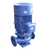 Pompe à eau centrifuge verticale ISG de haute qualité, à faible vibration, monophasée