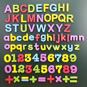 Ready to Ship Portable Tabletop Magnetic <strong>Alphabet</strong> &amp; Number Puzzles Educational Waterproof Plastic Box OEM Kids - Product Image 4