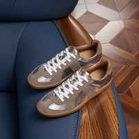 Personnalisation d'usine, personnalisation du logo, OEM, ODM. Baskets classiques en cuir de haute qualité, style allemand, vintage et polyvalentes.