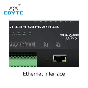 Ebyte ODM E851-RTU(4440-ETH) 12 Channels Network IO Controller Modbus TCP/RTU RS485 <b>Ethernet</b> Temperature Controller - Product Image 2