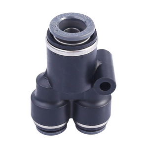 SMC Pneumatic Fitting 1/4 Tube to 7/16-20 UNF Male Thread Straight Through SAE45 - Product Image 5