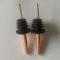 Bec verseur à vin noir en acier inoxydable, style simple, scellé, vente en gros fabricant