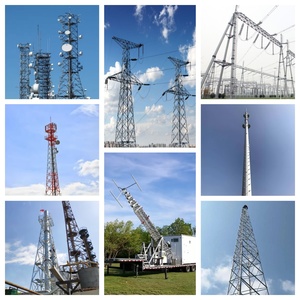 Torre de Observación de Acero Galvanizado por Inmersión en Caliente de Alta Resistencia con 4 Patas, 30 Años de Vida Útil, Torre de Vigilancia para Patrulla Fronteriza - Product Image 6