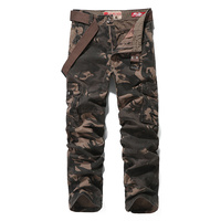 Pantalon de jogging décontracté pour homme BAWANGCHENG CAMO 2026, mi-lourd, 100 % coton, six poches, grande taille, séchage rapide, collection automne