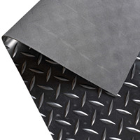 3-8 mm EPDM-Gummiplatte Rutschfeste Diamant-Gummimatte nach Maß zugeschnitten und geformt als Gummibodenbelag