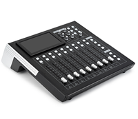 Console de mixage numérique professionnelle Mansender DV-16 16 canaux, DSP 24 bits, égaliseur 5 bandes, enregistreur intégré, construction métallique