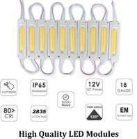 100 pièces de modules LED multicolores 10W 12V, lumières de remplacement pour gonflables, bande lumineuse LED étanche IP65 pour vitrine