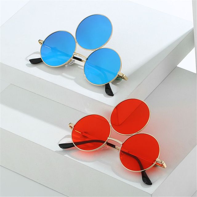 New Design Third Eye Sunglasses Novel Chinese Style Erlang God Three Eyes Glasses Funny Party Halloween Cosplay Glasses
