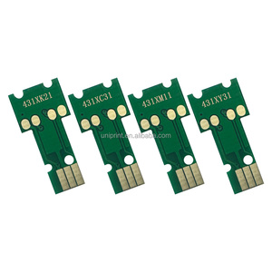 Chip de cartucho de tinta Lc431XL para impresora Brother DCP-<span class=keywords><strong>J1050DW</strong></span> DCP-J1140DW MFC-J1010DW LC431 de alta capacidad - Product Image 1