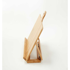 Support pour tablette en bambou réglable 270x260x45 pour la maison et le bureau - Product Image 1